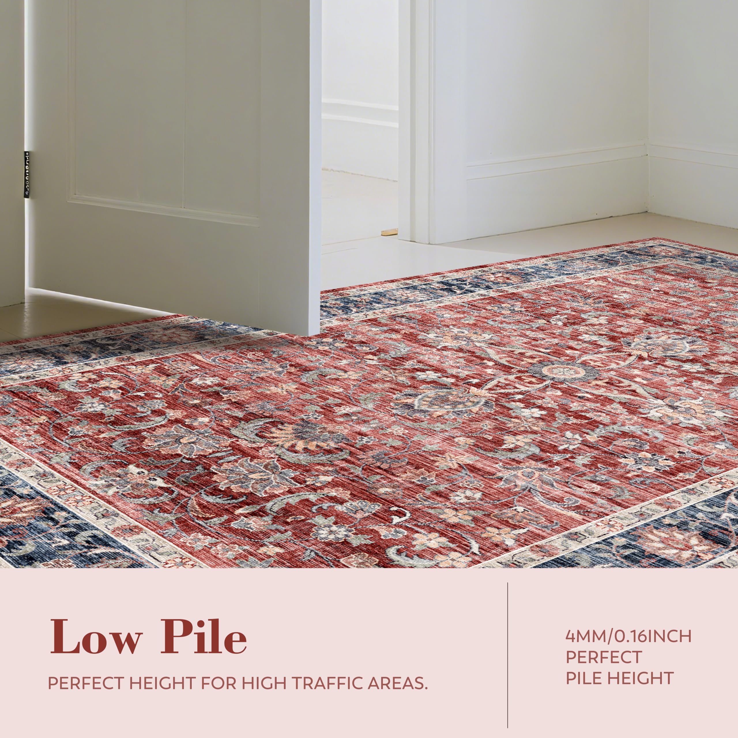 Amazon.com: HXHXRUG 2x3 Washable Entryway Rug - Non-Slip Durable